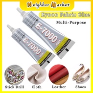 N/M E7000 Fabric Glue Multi-Purpose Adhesive Glue
