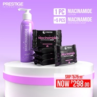 5PCS NIACINAMIDE WHITENING SOAP + 1PC NIACINAMIDE WHITENING LOTION