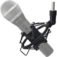 Microphone Shock Mount Mic Holder For Samson Q2U SM58 ATR2100-USB Behringer Xm8500, Mic Clip Holder 