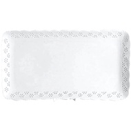 Ceramic Lace Rectangular Tray 36cm Anna Kim Saint James serving plate