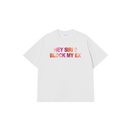Hey Siri T-Shirt - Always Happy - Happy Nonsense T-Shirt - Oversize T-Shirt 250GSM 100Cotton