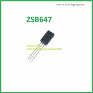 B647 2SB647 2SB647A TO-92L PNP 1A 120V High Quality