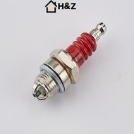 H&Z 3-sided Pole Spark Plug L7T 2 Stroke Electrode Gasoline Chainsaw Brush Cutter Engine 2500 3800 4