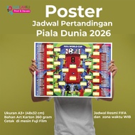 FIFA World Cup 2026 World Cup Schedule Poster