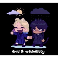 Enid & Wednesday Iconic Duo Graphic T-Shirt