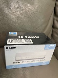 D-Link Switch 網路交換器 DES-1008A