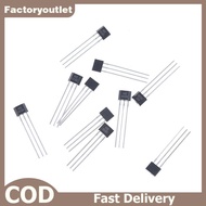FCMY 10pcs Hall element 49E OH49E SS49E linear Sensor Hall sensor FAC