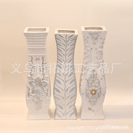 New 60cm White Ceramic Vase Decoration Home Decoration 24European Style Vase-Inch Ceramic Large Floor