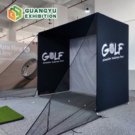 Customized Golf Simulator Projector Shooting Golf Training Cage Hot Selling 10 X 8 ft  Indoor Golf S