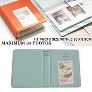 🔥NEW Ready Stock🔥 Mini Photo Album up to 64 Photos Holder Fit Photo Size With 6.35 x 8.9cm MINT