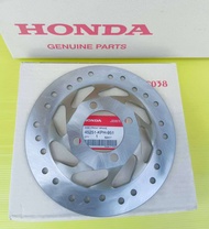 จานดิสเบรคแท้HONDA Wave125s/rWave125x/i รุ่นไฟเลี้ยวบังลม Wave100ปี2005 ยูบ็อคWave100z อะไหล่แท้ศูนย