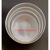 4"/5”/6”/7”/8”/9”/10” inch/inci Round Cake Pan Baking Mould Fix Base Loyang Kek Bulat 圆形蛋糕模具/模型