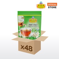 666 (ยกลัง) จัสมิน เฟลเวอร์ แบล็คที (ชาเขียวผงกลิ่นมะลิ ชนิดซอง) 48 ห่อ x 1 ลัง Jasmine Green Tea 1