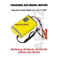 Charger Aki Portable 12V/2A Mobil | Motor | Charger ACCU