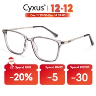 Cyxus Anti-Blue-ray Computer Glasses And Blocking UV Eyeglasses For Women or Men  Glasses 8208