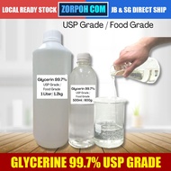 Ready Stock Glycerine 99.7% Food Grade / Vegetable Glycerine / Glycerol 丙三醇 - 甘油