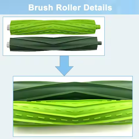 A74X Rubber Roller Brush for IRobot Roomba E I J Series, E5 E6 E7 I3 I3+ I4 I4+ I6 I6+I7 I7+ I8 I8+ 
