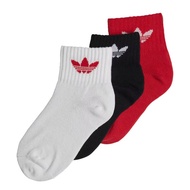 Adidas ORIGINALS Mid-Ankle Children's Socks 3 Pairs size 25-27