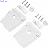 76DCXMY 1 Set Cooler Hinge Kit, Metal Screws Included Lock Buckle Design Latch Replacement Set, Whit