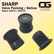 ESS70 / ESS712 / ESS119 Sharp Drain Valve Packing Mesin Basuh Getah Washing Machine