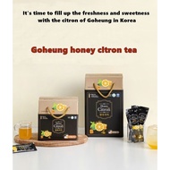 Korea Goheung honey citron tea stick type 100ea(30g)