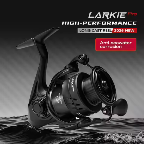 Soloking LARKIE Pro 153g Carbon Spinning Reels 10kg Max Drag 10+1 Shielded BB 5.2:1/6.2:1 Gear Ratio