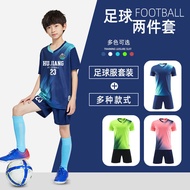 Children Football Jersey New 70503 Children Football Jersey Suit Boys Girls Kindergarten Football Sportswear Team Jersey Training Clothes Football Jersey