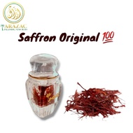 safron original 100%/SAFFRON SUPER NEGIN FROM IRAN 1grm/Asli Debunga Safran Makanan Sunah Herba