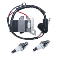 Ignition Coil Module Spark Plug Kit For Honda GX35 UMK435 GX 35 4 Stroke Lawn Mower Engine Motor Par