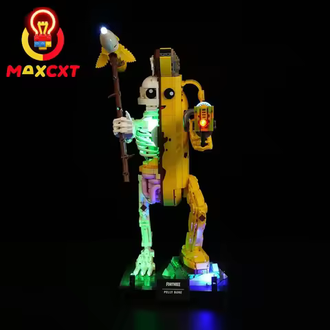 MAXCXT LED Light Set For LEGO 77072 Fortnite Peely Bone DIY Decorative Lamp Not Include Building Blo