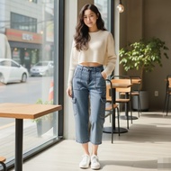Cargo Jeans 7/8 Highwaist Cargo Jeans 7/8