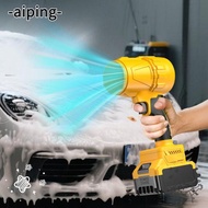 AIPING Electric Cordless Leaf Blower, High Speed Brushless Turbo Blower Air Blower, Durable Handheld