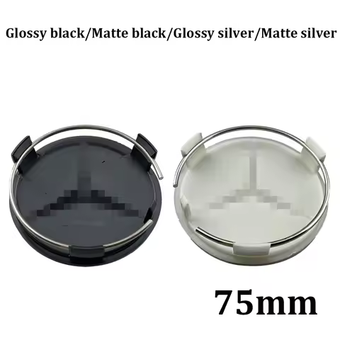 4Pcs 75mm Car Wheel Center Logo Hub Cap For W204 C218 A207 C117 CLA CLS E Class W212 S212 X166 W176 