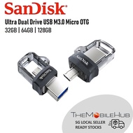 Sandisk Ultra Dual Drive USB m3.0 16GB / 32GB / 64GB / 128GB OTG-enabled Micro USB Devices