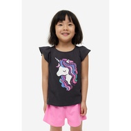 H&M(H&M) 2-Piece Set With Printed Details For Girls 1066022_5