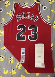 Jordan 親筆簽名球衣 upper deck 認證 Kobe pg kd LeBron Kyrie