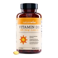 Naturewise~Vitamin D3 1000IU~ 5000IU 360 softgels