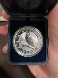 蘭嶼角鴞 1盎司銀幣 中鋼發行