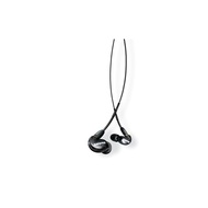 SHURE SE215-K-A Translucent Black High Isolation Wired Earphones, Gaming Canal Type with Wireless Conversion (sold separately) MMCX Recable Pro Specification Ear Monitor for Streaming Music, Audio Listening, Recording, Instrument, Remote Work, TV, Radio,