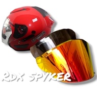 (TM1) Flat Visor Glass RDX spyker And RDX Vendeta all variants || RDX Helmet Visor