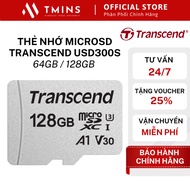 Transcend USD300S MicroSD Memory Card 64GB / 128GB Class 10 upto 100MB/s -