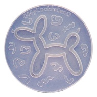 Balloon Mini Dog Silicone Mold | Resin Craft Balloon Mini Dog Mold | Silicone Mold for Balloon Mini 