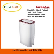 EuropAce 3-in-1 Dehumidifier 16L - EDH 6161T