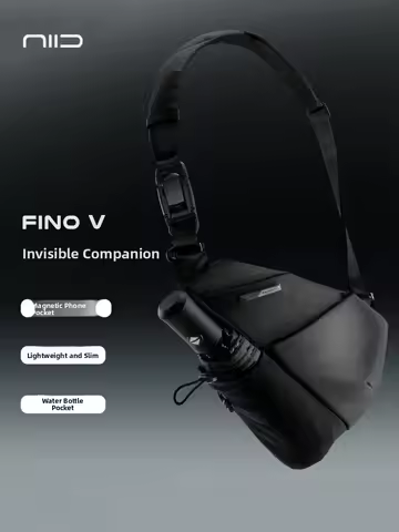 NIID 2025 New Men's Chest Bag Slant Crossbody Bag Single oulder Bag Commuter Close-Fitting Gun Bag F