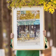 Customizable Wooden Puzzle Frame 70x50cm