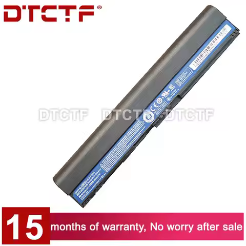 DTCTF 14.8V 34.8wh 2500mAh Model AL12B32 Battery For Acer Aspire One 725 756 V5-131 V5-171 laptop