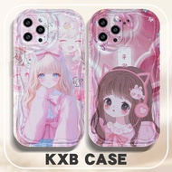田VIVO Hot products 田girt cute couple art Casing For VIVO V27E S16E V29E V30 S18 V40 V50 V9 Y85 Y02 4