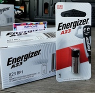 23A (A23 ) ถ่าน Energizer Alkaline Battery ถ่านอัลคาไลน์ 12V (1 ก้อน) เอ็นเนอร์ไจเซอร์