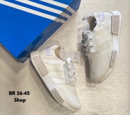 【SNEAKER.OX】รองเท้าวิ่งAdidass NMD R1 WHITE (Full Box) รองเท้าออกกำลังกาย รองเท้ากีฬา รองเท้าชาย หญิง สินค้าตรงปก100%