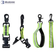 OKCATZONE Reflective Firefighter Gloves Multi-purpose Clip Hanger Hook Anti-Fall Work Holder Bottle 